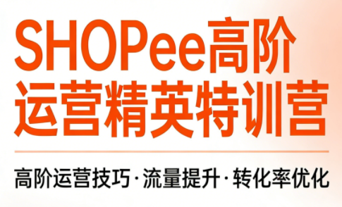 梦凡老师·Shopee虾皮高阶运营课程-weicye