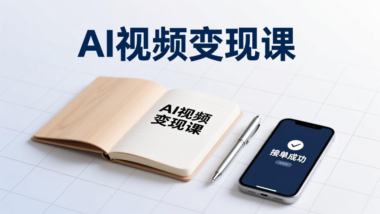AI视频变现课，学完即可创作短片、接商单，实现副业增收，单项目报价可达千元-weicye