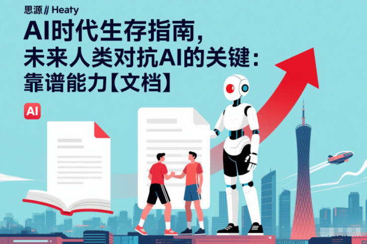 AI时代生存指南，未来人类对抗AI的关键：靠谱能力【文档】-weicye