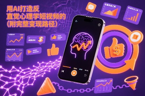 用AI打造“反直觉”心理学短视频的流量密码(附完整变现路径)-weicye