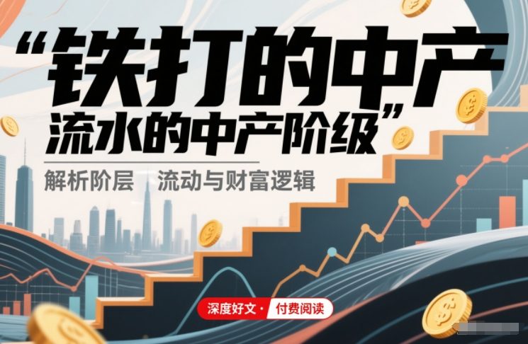 付费文章：铁打的中产，流水的中产阶级-weicye