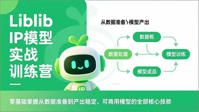 Liblib IP模型实战训练营，零基础掌握从数据准备到产出稳定、可商用模型的全部核心技能-weicye