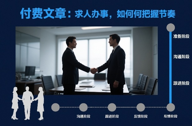 付费文章：求人办事，如何把握节奏-weicye