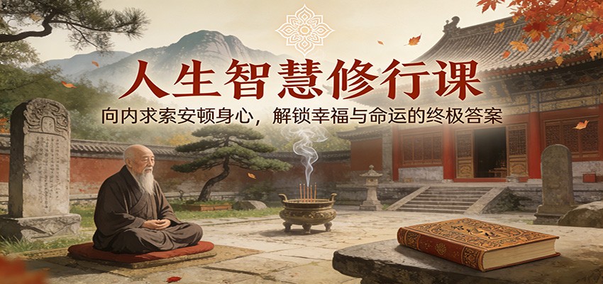 人生智慧修行课：向内求索安顿身心，解锁幸福与命运的终极答案-weicye