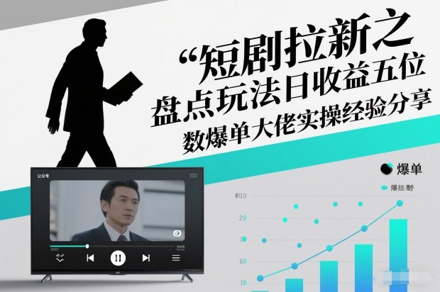 短剧拉新之盘点玩法日收益五位数爆单大佬实操经验分享-weicye