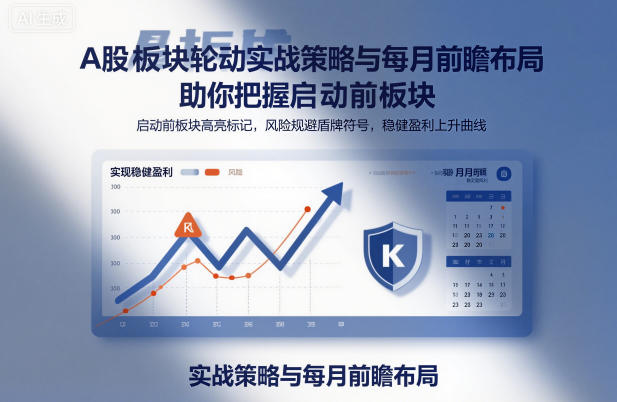 A股板块轮动实战策略与每月前瞻布局，助你把握启动前板块，规避风险，实现稳健盈利-weicye