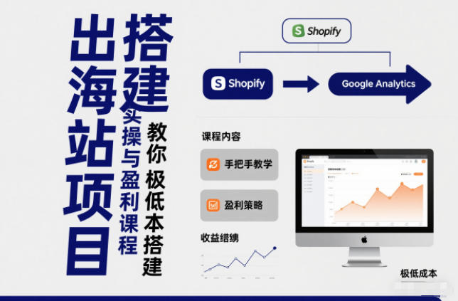 小淘出海站项目，搭建实操与盈利课程，手把手教你用极低成本搭建-weicye