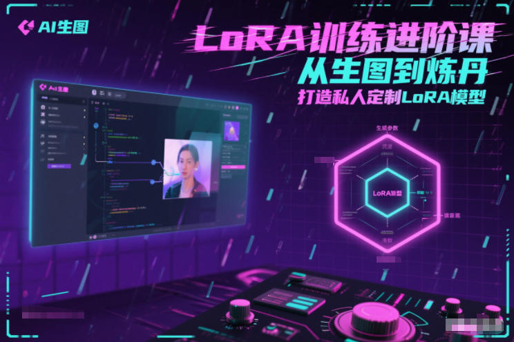LoRA训练进阶课，从生图到炼丹，打造私人定制LoRA模型-weicye