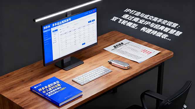 IP打造与成交高手变现营:通过商业IP+经典智慧双飞轮模型 构建持续收钱系统-weicye