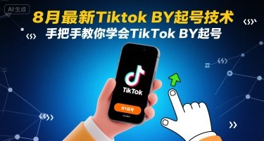 8月最新Tiktok搬运起号技术，手把手教你学会TikTok搬运起号-weicye