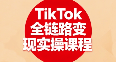 TikTok全链路变现实操课程，全方位助力学员掌握TK变现技能-weicye
