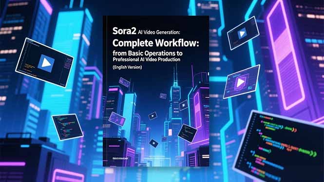 Sora2 AI视频生成的系统教程(英文版-weicye