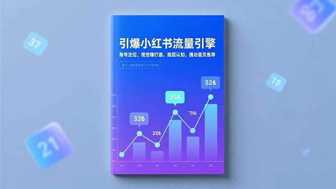 引爆小红书流量引擎，账号定位、视觉锤打造、底层认知，撬动首页推荐-weicye