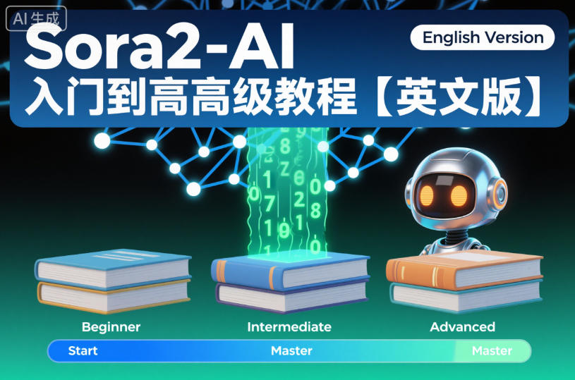 Sora2-AI入门到高级教程【英文版】-weicye