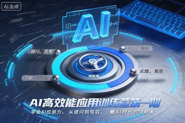 AI高效能应用训练营第一期，学会AI应用力，从提问到驾驭，做AI时代的领航者(更新)-weicye