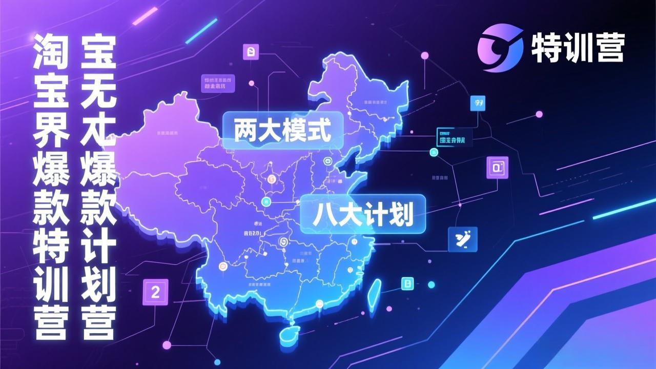 淘宝无界爆款训练营：2026年1月杭州线下高端集训课，3天构建两大模式八大计划体系-weicye