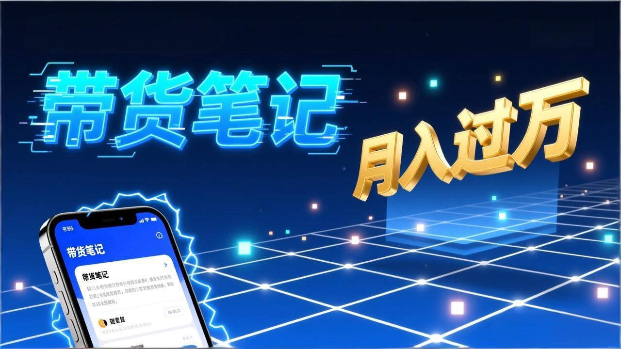 小红书爆款笔记带货实战：拆解封面标题正文全要素，手把手教你单篇笔记带货月入过万-weicye