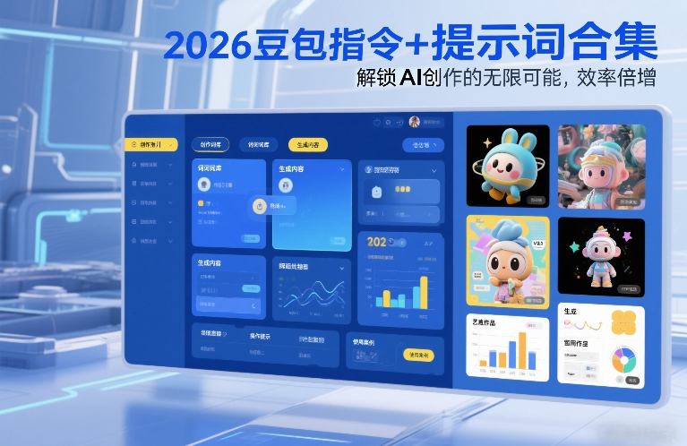 2026豆包指令+提示词合集，解锁AI创作的无限可能，效率倍增-weicye