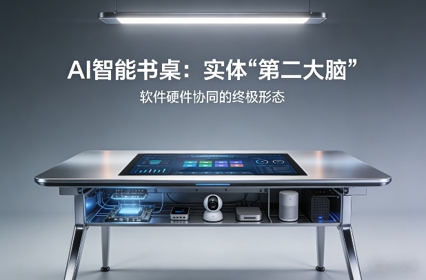 AI智能书桌搭建，构建你的实体“第二大脑”，软件硬件协同的终极形态-weicye