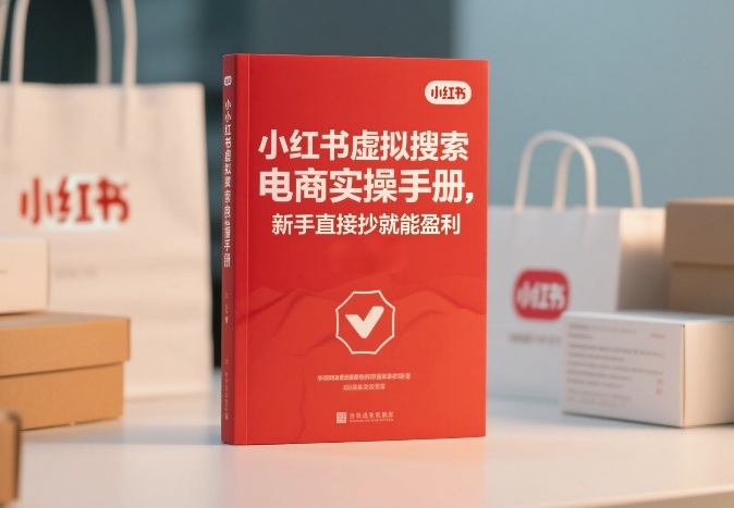 小红书​⁠‬​​⁠​‌​‬​⁠​‬‍‍‌​​​‬‌‍⁠​​​‌​⁠⁠​‬​​‬​​​​‌​‍虚拟搜索电商实操手册，新手直接抄就能盈利-weicye